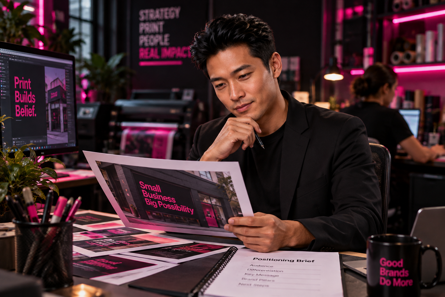 Brand Strategy for Small Business: Positioning Before Pretty