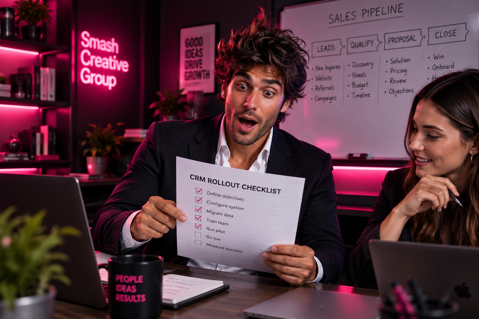 A CRM Implementation Plan That Keeps Chaos Out