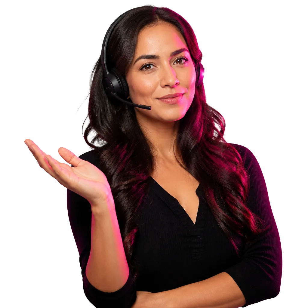 Smash AI voice agent greeting a caller, ready to take your calls