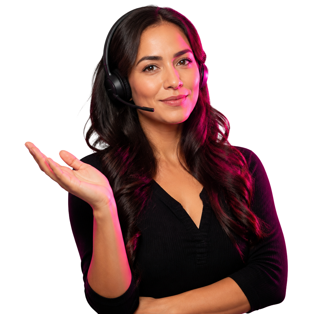 Smash AI voice agent greeting a caller, ready to take your calls