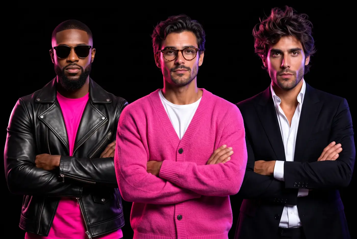 Smash brand agents Sam, Will and Greg standing with arms crossed