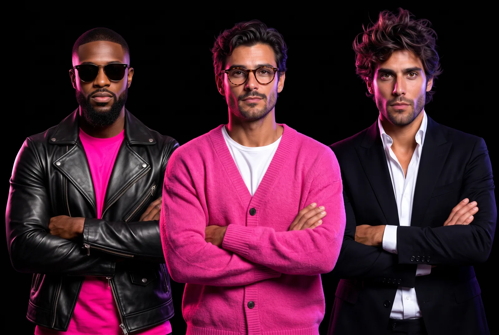 Smash brand agents Sam, Will and Greg standing with arms crossed